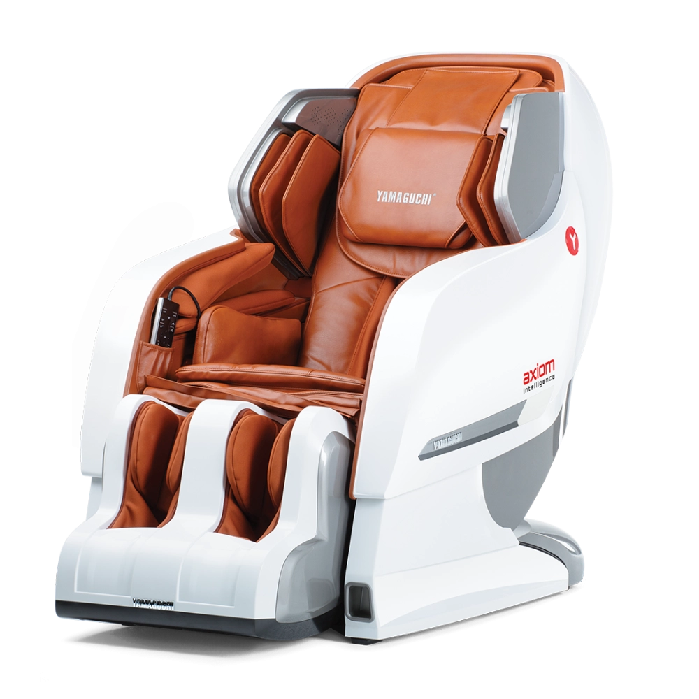 Массажное кресло Yamaguchi Axiom YA-6000 White orange